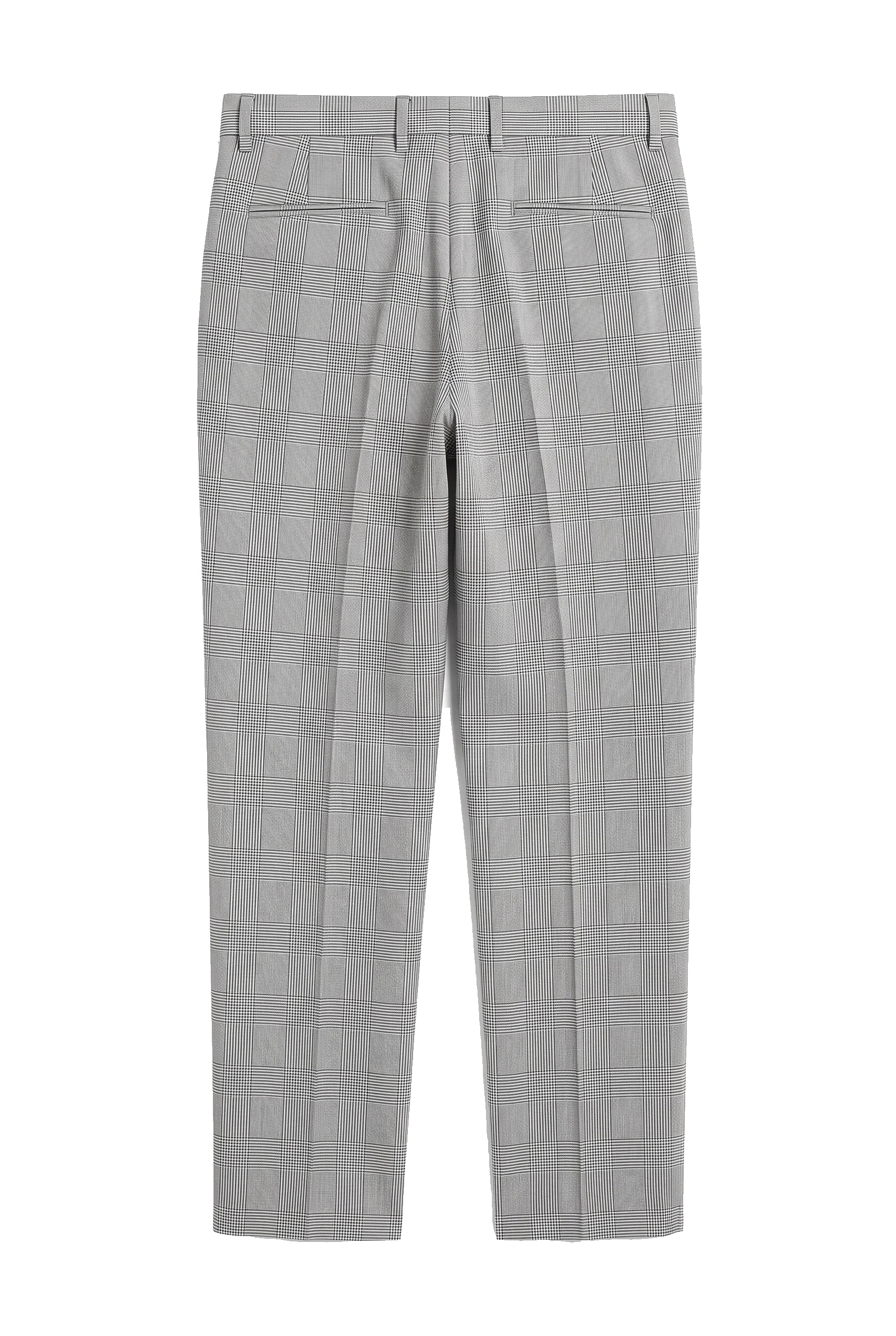 Hugo - Men's Check Grey Trouser