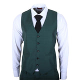 IM52 - Men's Green Check 3 Piece Tailored Fit Suit