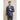 Invincible - Men's Navy Blue Pinstripe Blazer