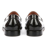 Joseph - Men's Black Penny High-Shine Polished Loafers