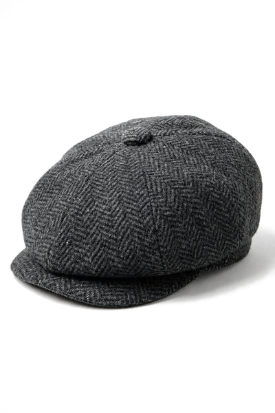 BELAFONTE PEAKY HAT 3点セット キャスケット Kids Shelby Newsboy Newsboy Tweed Herringbone 8 Panel Hat: Buy