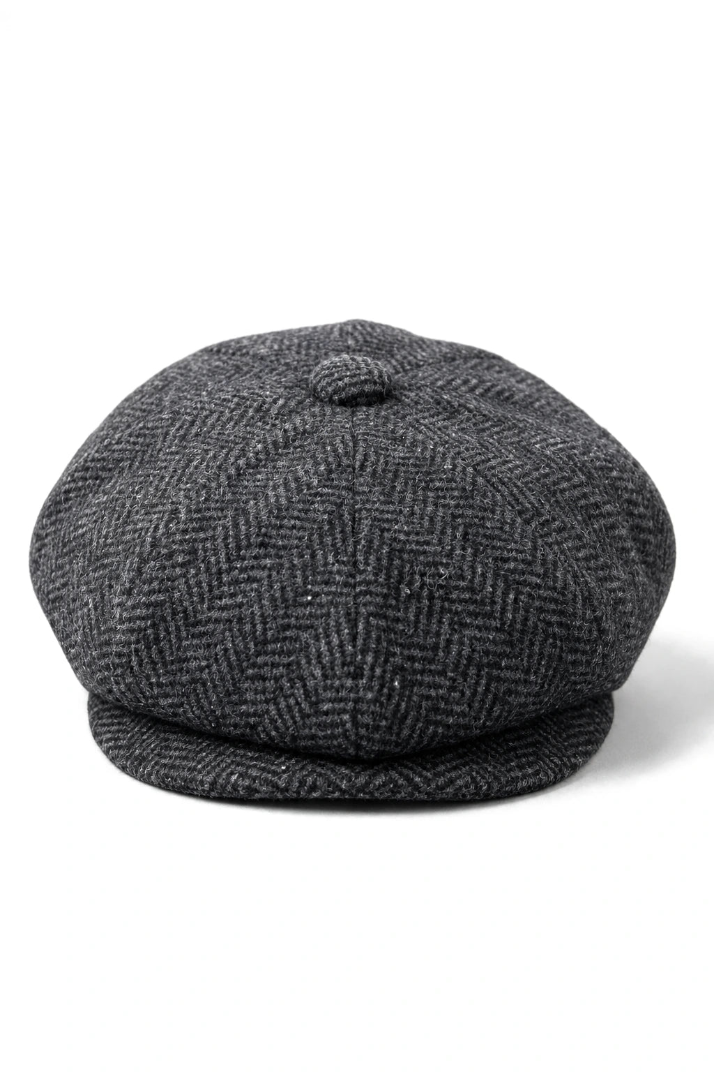 Kids Shelby Newsboy Newsboy Tweed Herringbone 8 Panel Hat