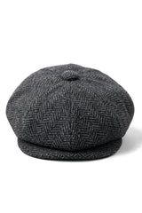 Kids Shelby Newsboy Newsboy Tweed Herringbone 8 Panel Hat