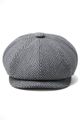 Kids Shelby Newsboy Newsboy Tweed Herringbone 8 Panel Hat