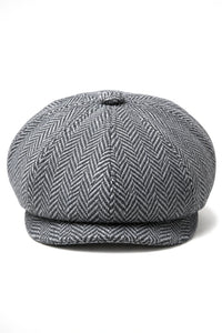 Kids Shelby Newsboy Newsboy Tweed Herringbone 8 Panel Hat