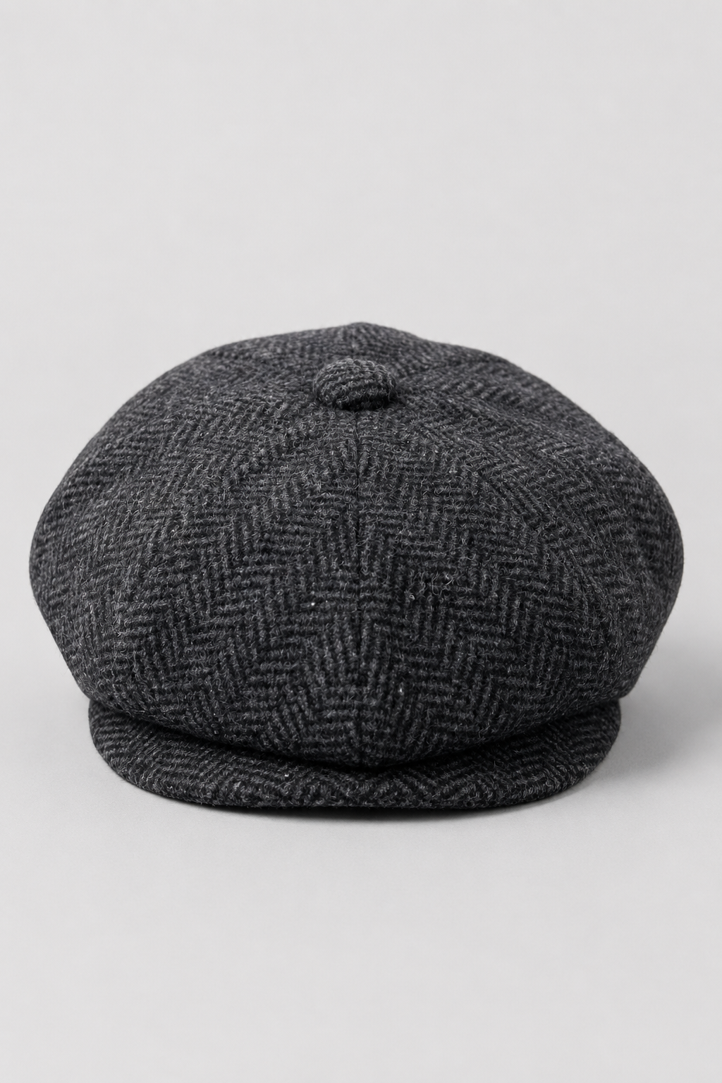 Kids Shelby Newsboy Newsboy Tweed Herringbone 8 Panel Hat