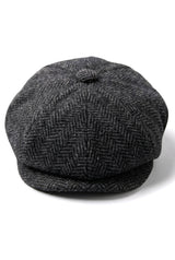 Kids Shelby Newsboy Newsboy Tweed Herringbone 8 Panel Hat