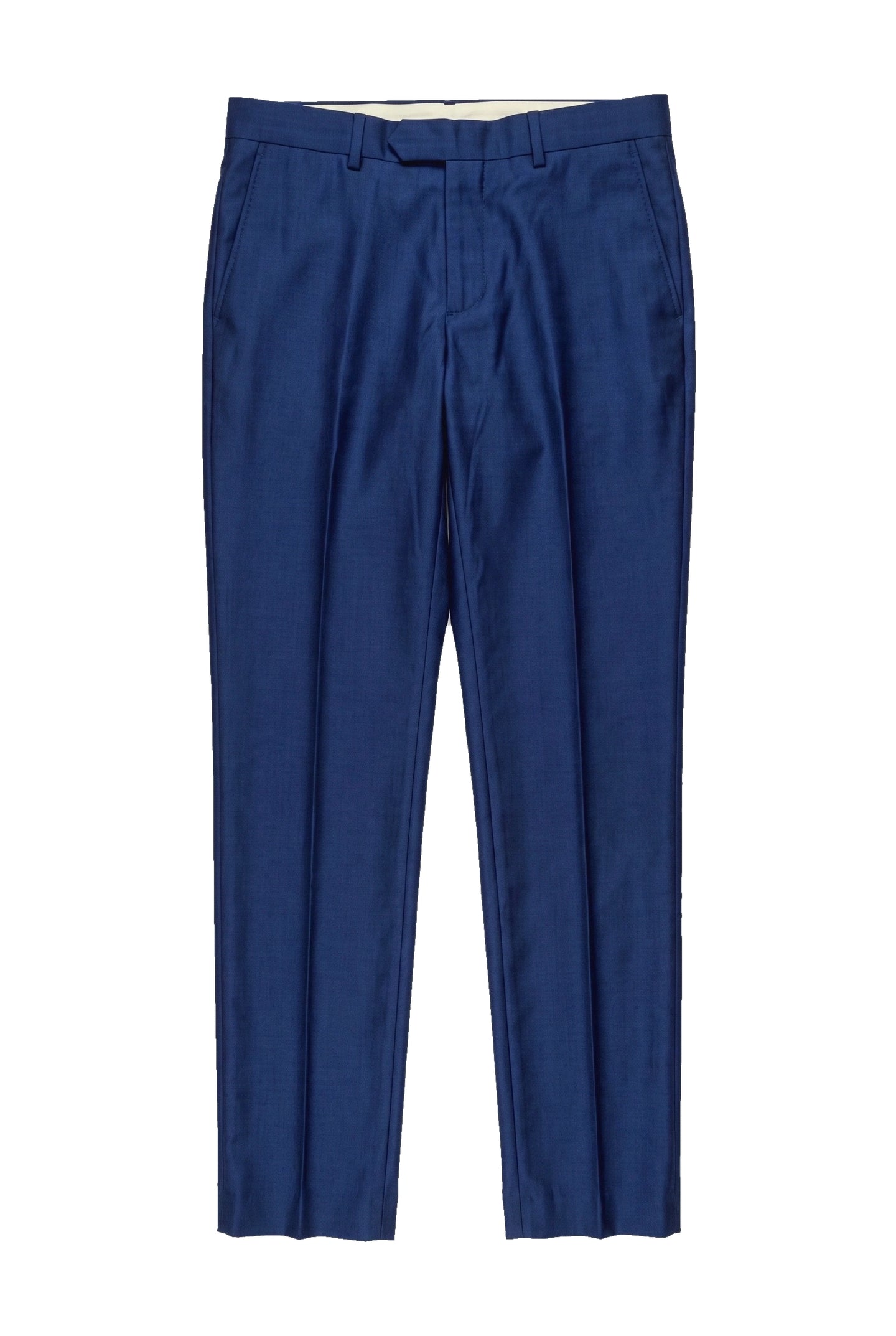 Kingsley - Men's Plain Blue Trouser