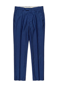 Kingsley - Men's Plain Blue Trouser