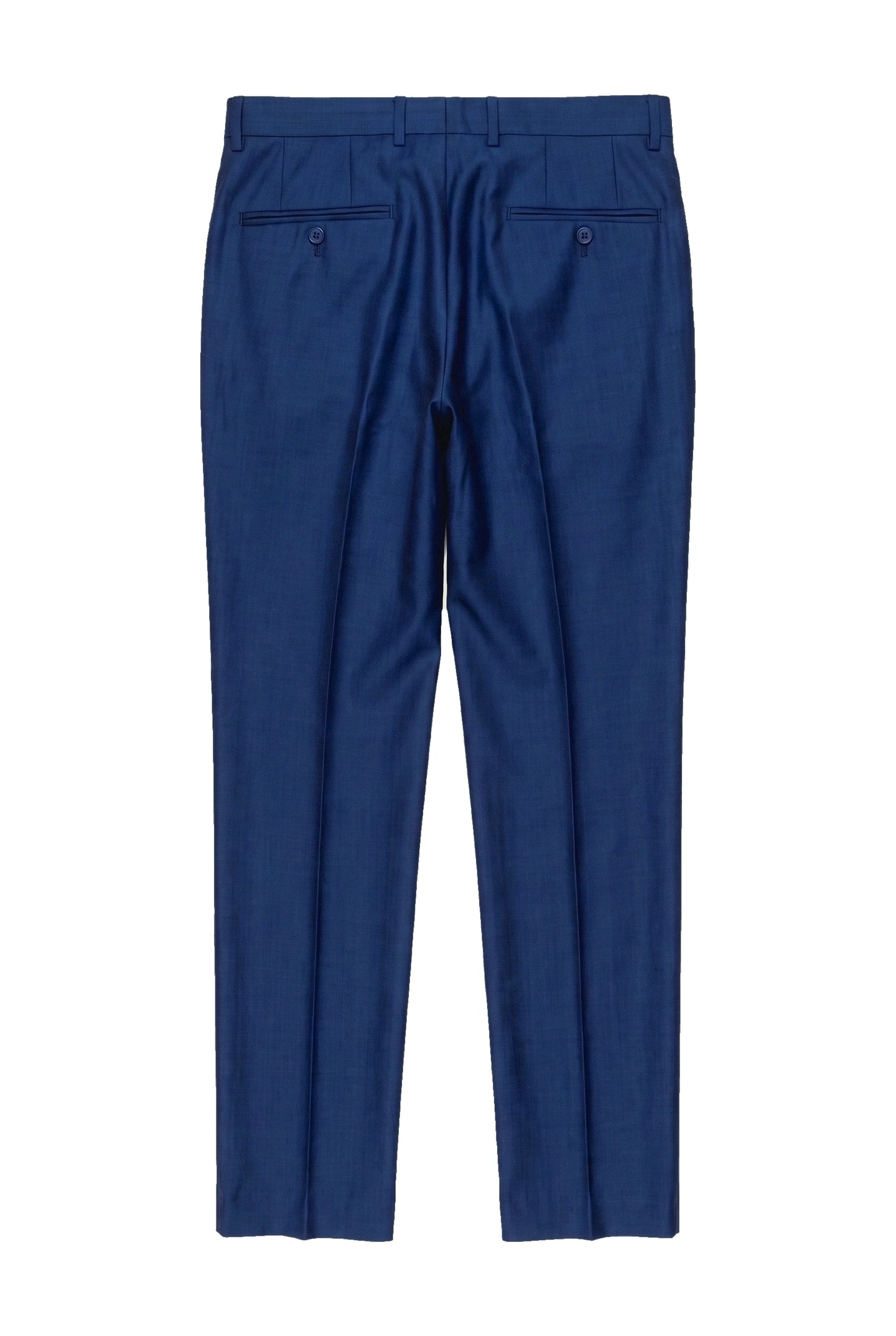 Kingsley - Men's Plain Blue Trouser