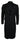 Compare Color Mens Full Lenth Overcoat Mac Jacket Wool Feel Black 1920s Blinders