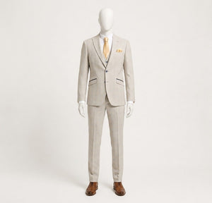Semi Formal Cream Semi-Formal Groom
