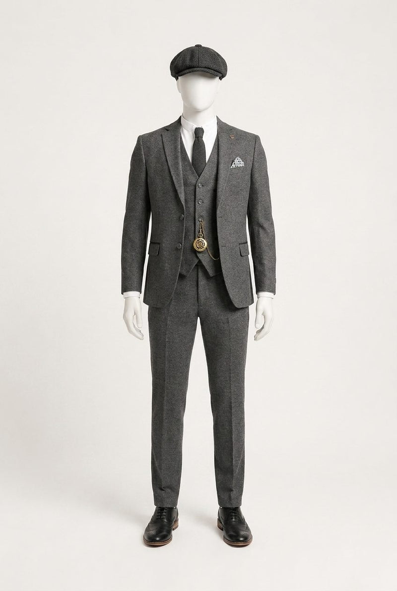 Peaky Blinders — Smart Grey Peaky Groom — photo 1