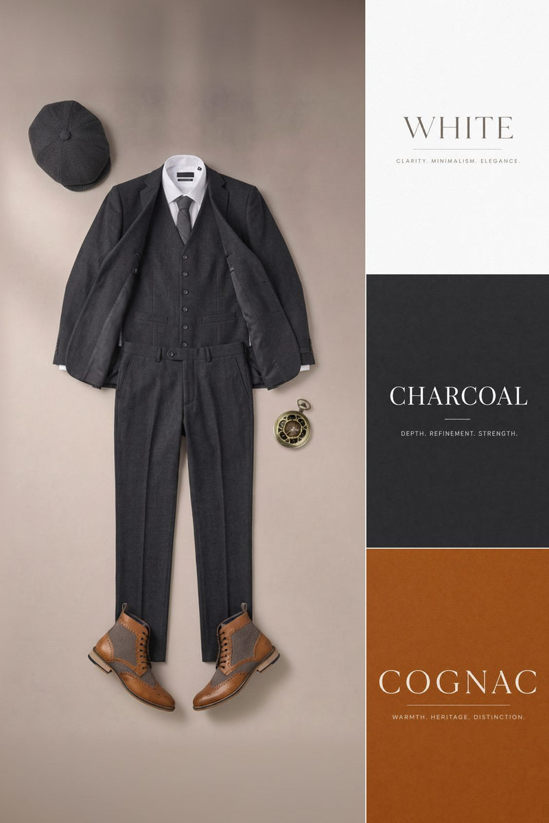 Peaky Blinders — Look 495 styling collage