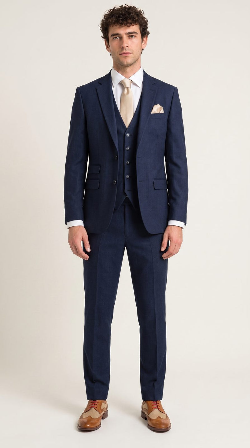 Semi Formal — Blue Semi-Formal Groom — photo 2