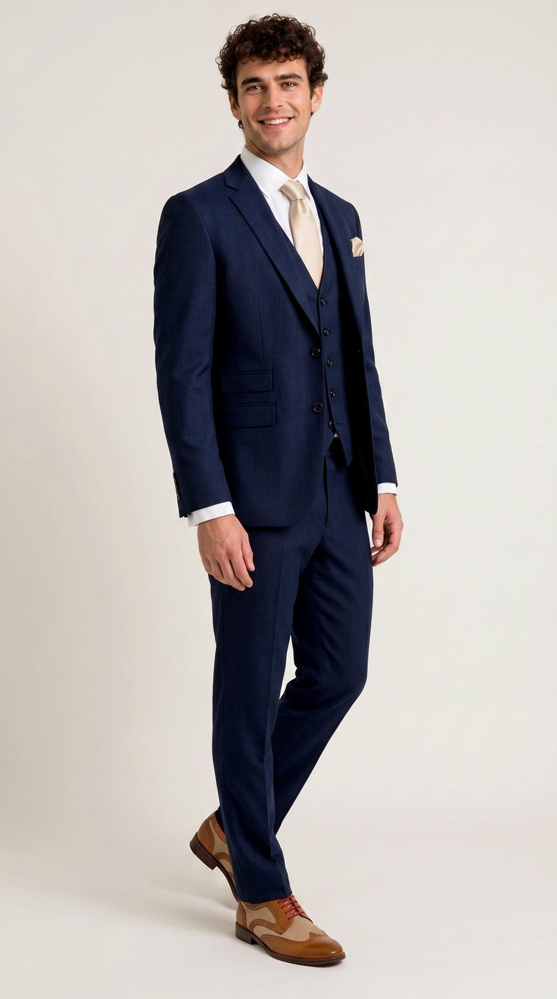 Semi Formal — Blue Semi-Formal Groom — photo 3