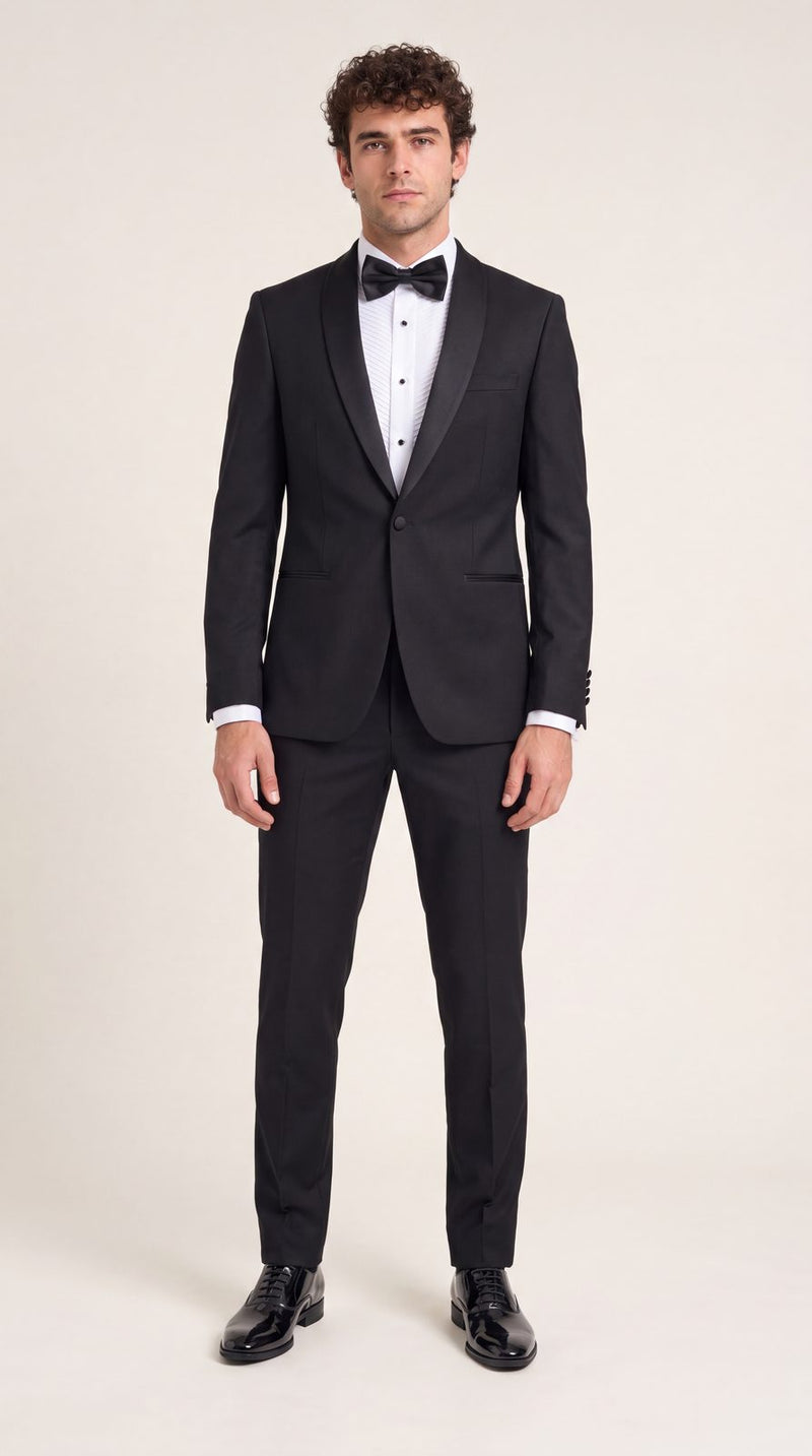 Black Tie — Classic Black Tie Groom — photo 2