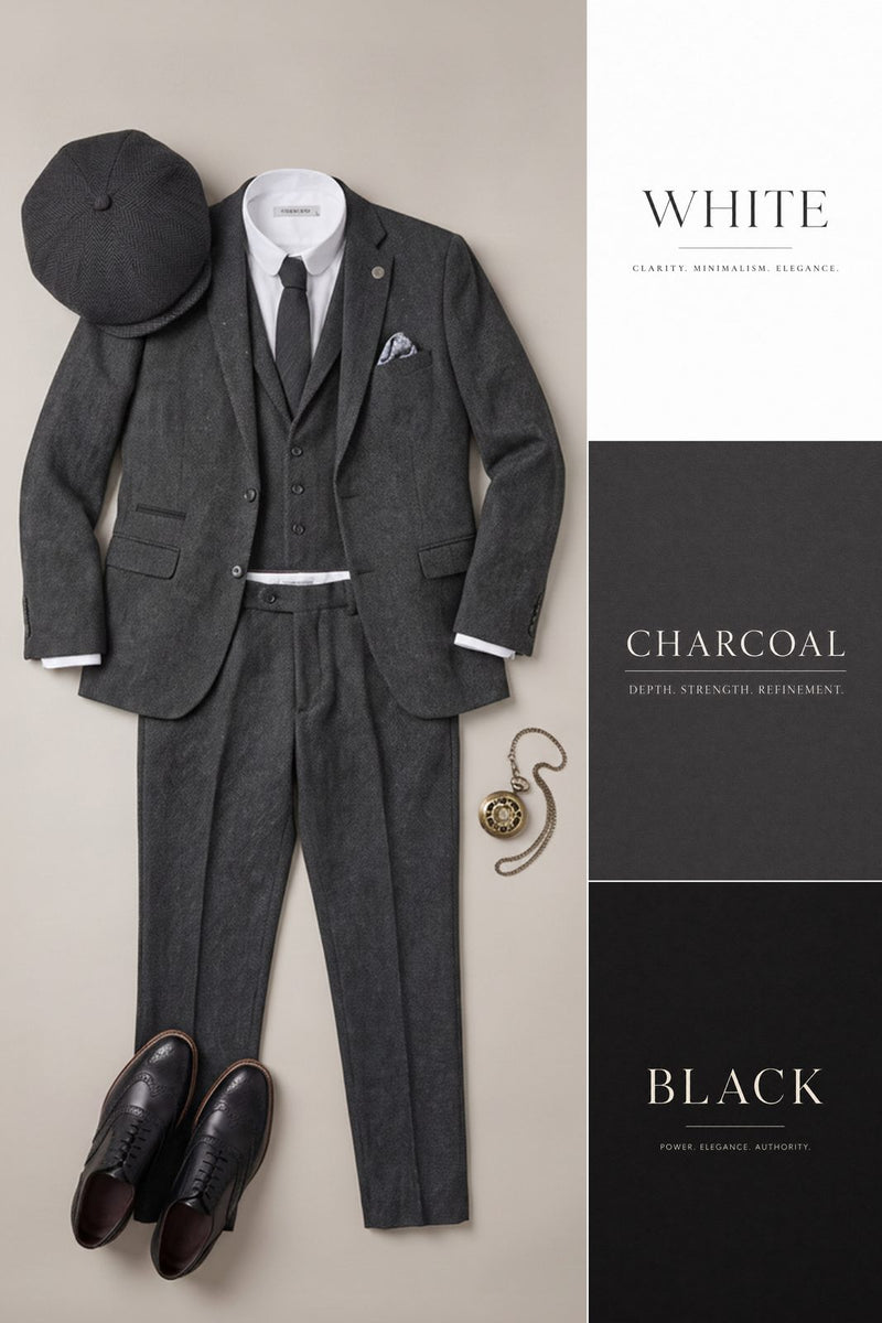 Peaky Blinders — Look 830 styling collage