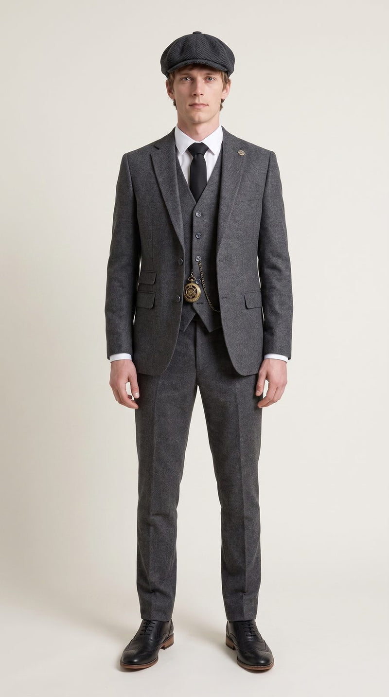 Peaky Blinders — Smart Grey Peaky Groom — photo 2