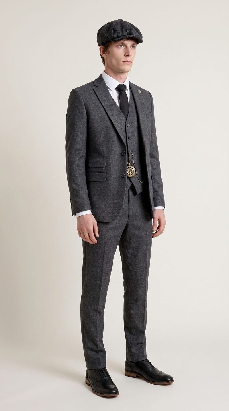 Peaky Blinders — Smart Grey Peaky Groom — photo 3