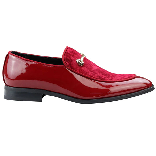 red dress shoes mens Men's Moccasin Loafers Leather Lined Slip On Velvet Smart Formal Shoe black boots men Here's What to Wear illusion neck Size:Size 22W