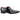 Mens Shoes Smart Formal Perforated Pointed Laced Black Patent Leather PU