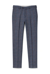 Madrid - Men's Blue Tweed Trousers
