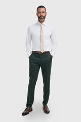 Malibu - Men's Forest Green Trousers