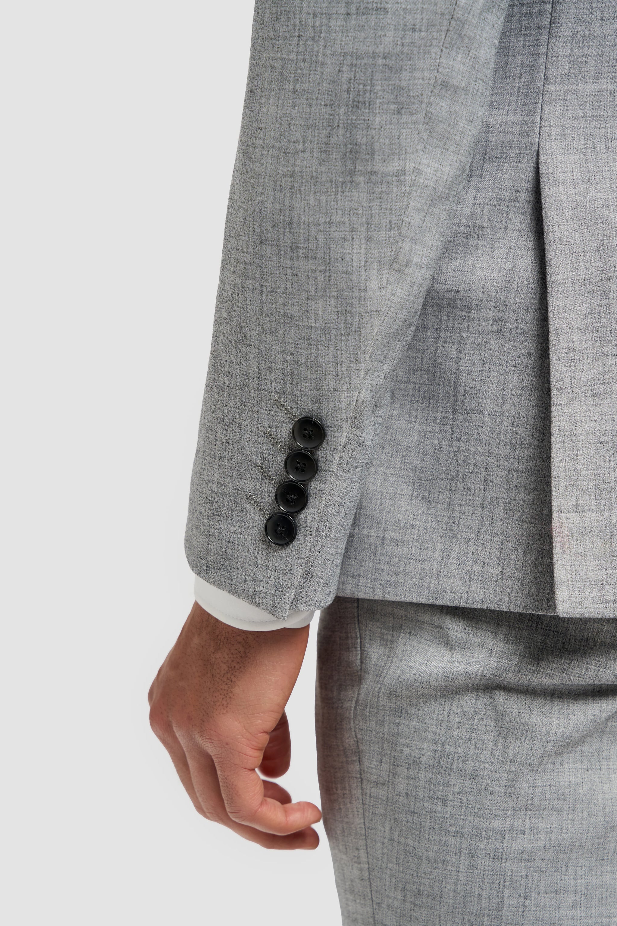 Malibu - Men's Grey Tailored Fit Blazer