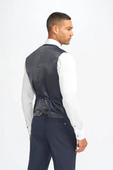 Malibu - Men's Navy 3 Piece Tailored Fit Suit