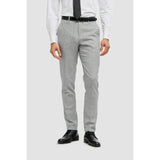 Malibu - Men's Grey Formal Trousers