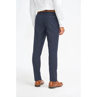Malibu - Men's Navy Formal Trousers