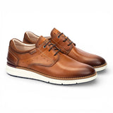 Manacor - Men's Brown Leather Lace-Up Sneakers