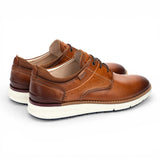 Manacor - Men's Brown Leather Lace-Up Sneakers