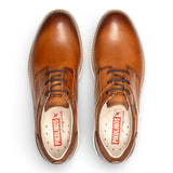 Manacor - Men's Brown Leather Lace-Up Sneakers
