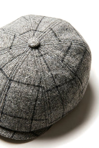 Marc Darcy Kristian Mens Tweed Vintage Retro Grandad Flat Caps Hats Newsboy Check Classic