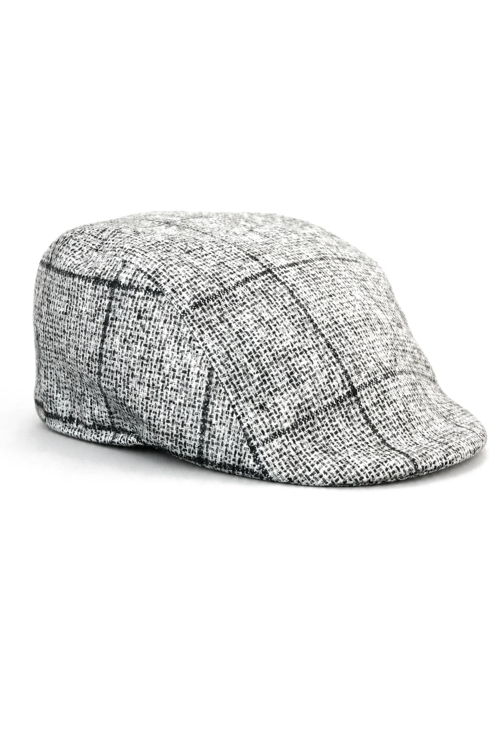 Marc Darcy Kristian Mens Tweed Vintage Retro Grandad Flat Caps Hats Newsboy Check Classic