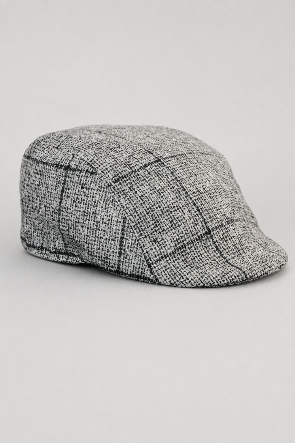 Marc Darcy Kristian Mens Tweed Vintage Retro Grandad Flat Caps Hats Newsboy Check Classic