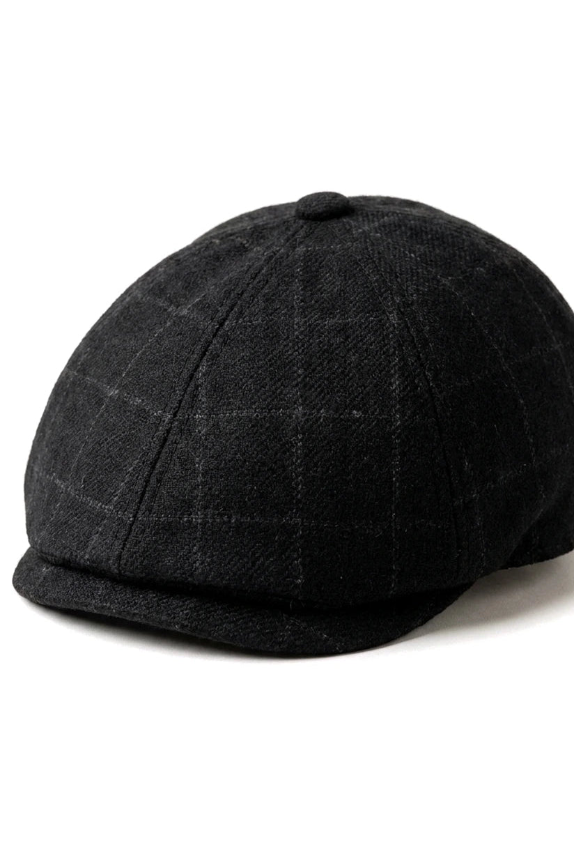 Marc Darcy Rayford Mens Tweed Vintage Retro Grandad Flat Caps Hats Newsboy Check Classic