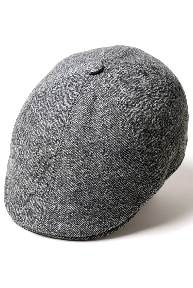 Marc Darcy Rayford Mens Tweed Vintage Retro Grandad Flat Caps Hats Newsboy Check Classic