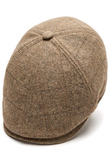 Marc Darcy Rayford Mens Tweed Vintage Retro Grandad Flat Caps Hats Newsboy Check Classic
