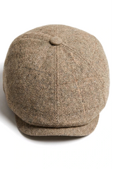 Marc Darcy Rayford Mens Tweed Vintage Retro Grandad Flat Caps Hats Newsboy Check Classic