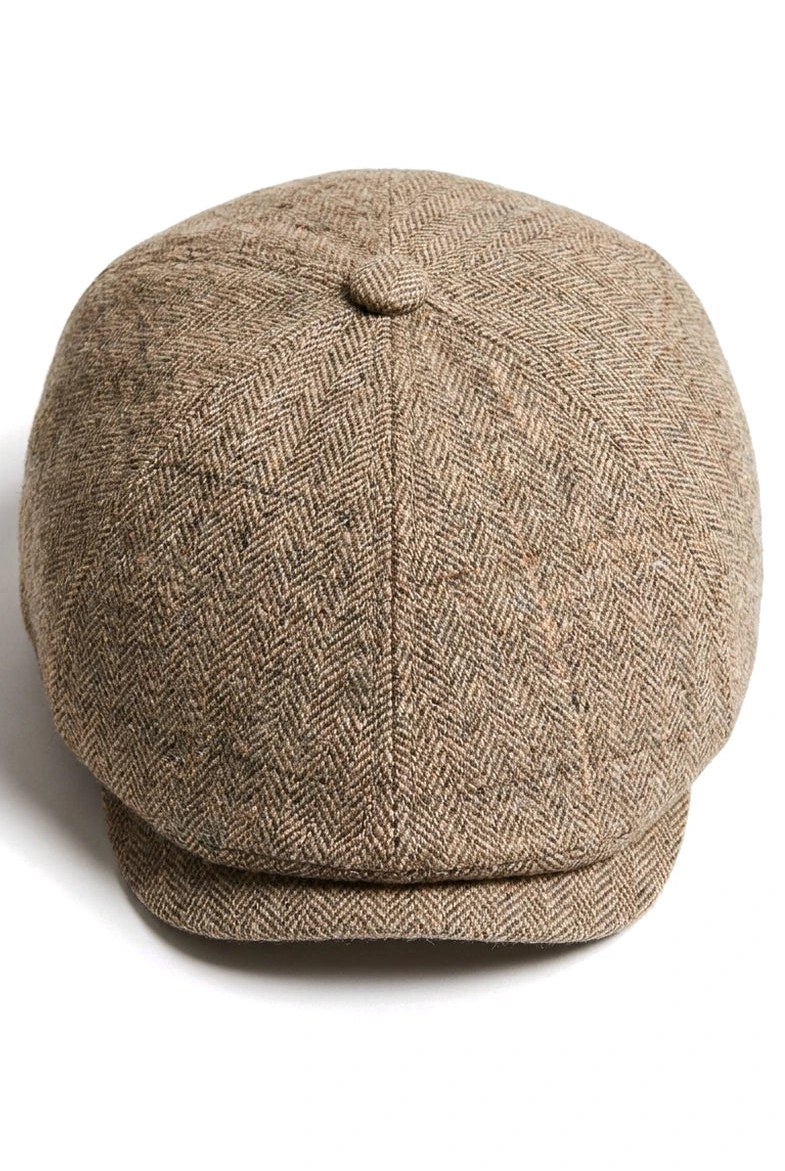 Marc Darcy Rayford Mens Tweed Vintage Retro Grandad Flat Caps Hats Newsboy Check Classic
