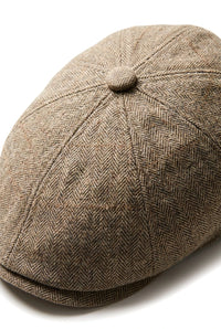 Marc Darcy Rayford Mens Tweed Vintage Retro Grandad Flat Caps Hats Newsboy Check Classic