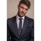 Mario - Men's Classic Summer Navy 2 Piece Suit