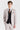 Mayfair Stone Textured Suit With Black Constrasting Waistcoat