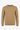 Men’s Camel Brown Crew Neck Jumper Regular Fit Knitted Pullover
