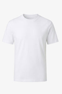 Men’s Classic White Cotton TShirt