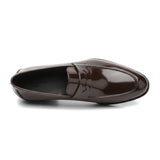 Men’s Faux Leather Slip On Penny Loafers