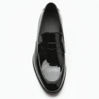Men’s Faux Leather Slip On Penny Loafers
